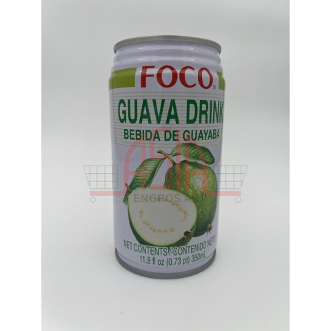 FOCO GUAVA DRINK 350ML x 24